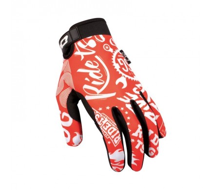 Rukavice TSG "DW" Gloves - Red Sticky, XS