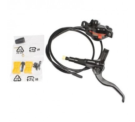 Brzda kotoučová Shimano set zadní Acera MT400, adaptér 180mm, 1550mm, šedá páka