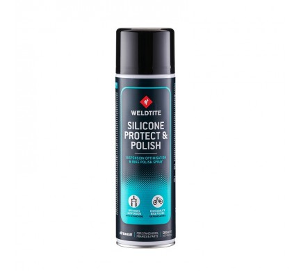 Olej silikonový Weldtite Protect + Shine + Suspension care 500 ml