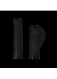 Gripy BROOKS Ergonomic Rubber grips - 130+100 mm - černé