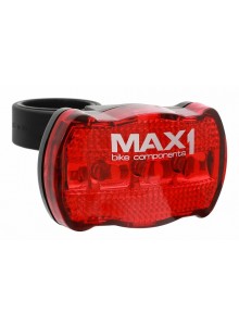 Zadní světlo - blikačka MAX1 Basic Line 3 funkce 3 LED 