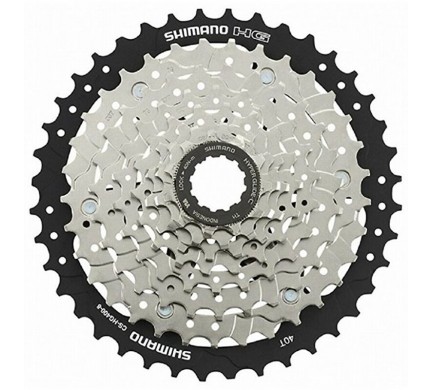 8-kazeta SHIMANO CS-HG400 11-40 zubů, stříbrná/černá