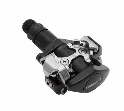 Pedály SHIMANO SPD PD-M505L černé s kufry SM-SH51 v krabičce