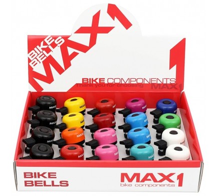 Zvonek MAX1 mini set 20ks mix barev