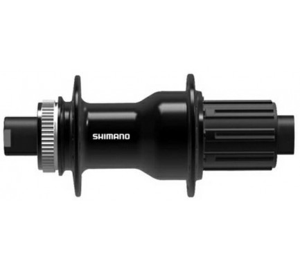 Náboj disc SHIMANO FH-TC500-B 32děr Center lock 12mm e-thru-axle 148mm 8-11 rychlostí zadní černý