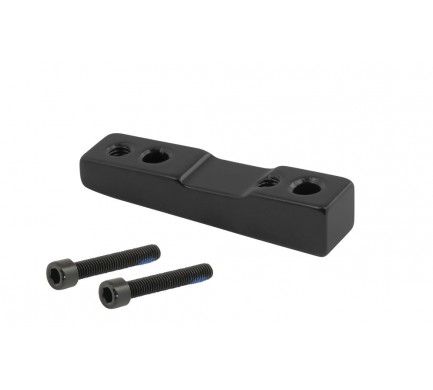 adaptér zadní FORCE FLAT 160mm,34mm černý