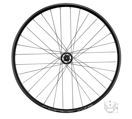 Kolo zadní FORCE XC DISC 622x19 F804333-6d 32d