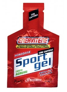 ENERVIT Sport gel 25ml citron+kofein