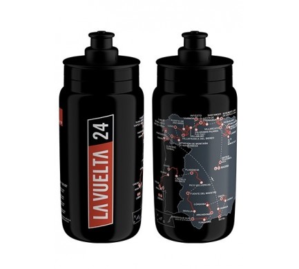 Láhev ELITE 0,5l Fly Vuelta Map 2024 black