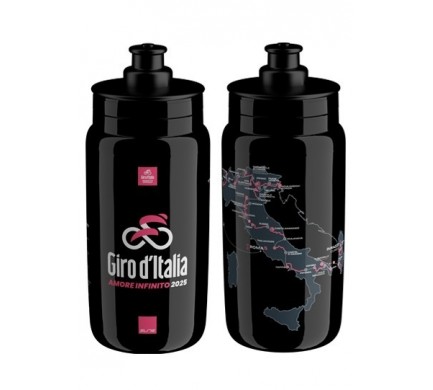 Láhev ELITE 0,5l Fly Giro Map 2025 black