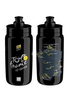 Láhev ELITE 0,5l Fly TdF Map 2025 black