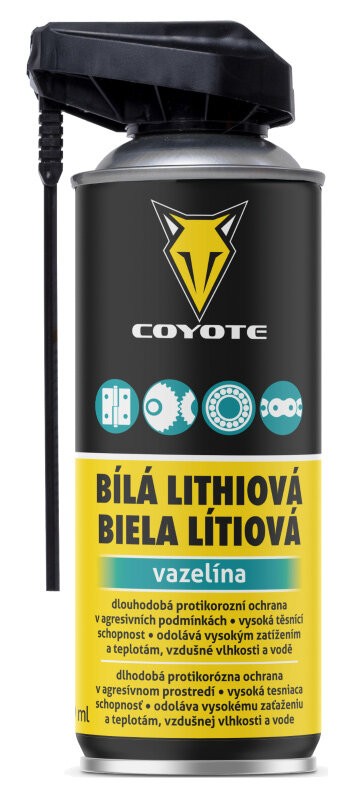 Vazelína líthiová COYOTE 400 ml sprej