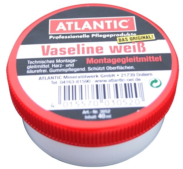 Vazelína ATLANTIC bílá 40ml