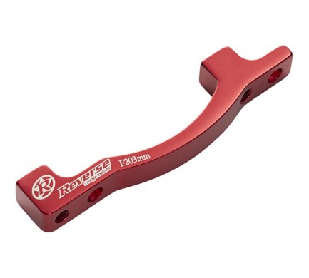 Adaptér přední brzdy Reverse PM-PM 203 mm Red