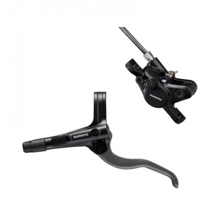 Brzda kotoučová Shimano set přední Acera MT400, adaptér 180mm, 800mm, šedá páka