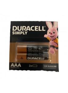 Baterie mikrotužková AAA LR03 Alkalika Duracell blistr 2 ks