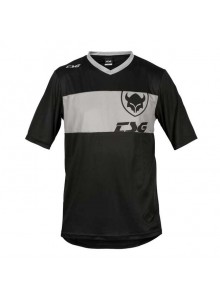 Dres TSG Waft Jersey krátký rukáv black grey, L