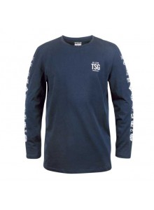 Tričko TSG Logo sleeve dlouhý rukáv Midnight blue, XL