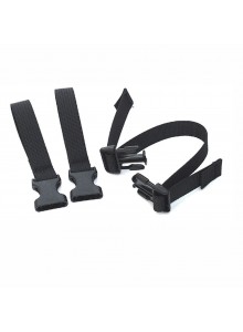 ORTLIEB Fastening-Straps pre Saddle-Bag (S, M, L), čierna