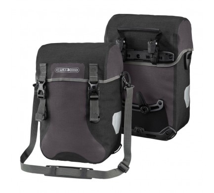 Brašne ORTLIEB Sport-Packer Plus - tmavo sivá / čierna - QL2.1 - 30L/pár