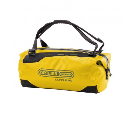 Cestovná taška ORTLIEB Duffle - žltá / čierna - 40L