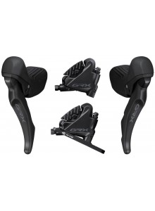 Řazení SHIMANO GRX RX610 dual control 1x12 speed, třmeny BR-RX400 (pár) J-kit