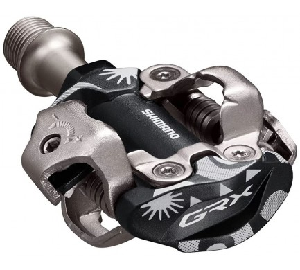 Pedály SHIMANO SPD GRX PD-M8100-UG s kufry SM-SH51 (v krabičce)