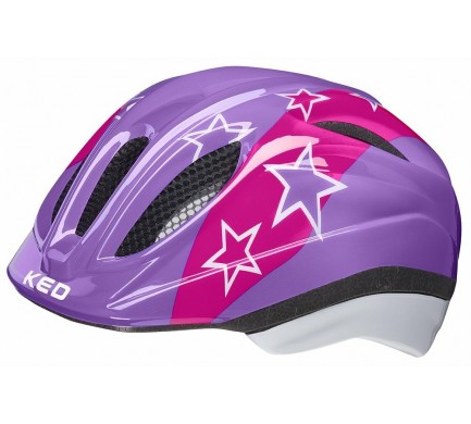 Přilba KED Meggy Trend S lilac stars 46-51 cm