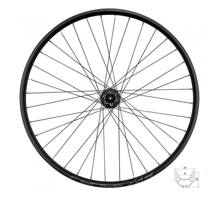 Kolo zadní FORCE XC DISC 622x19 FHM475-6d 36d