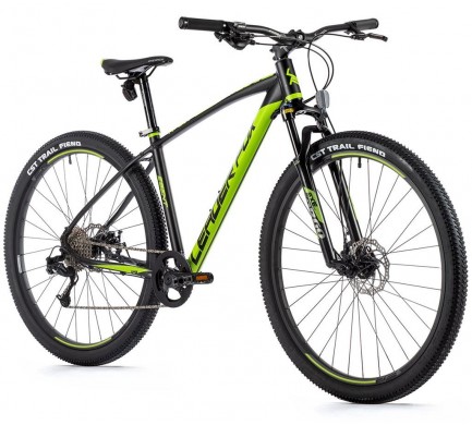 Horský bicykel Leader Fox ESENT 29", 2023-1, 18", čierna/zelená