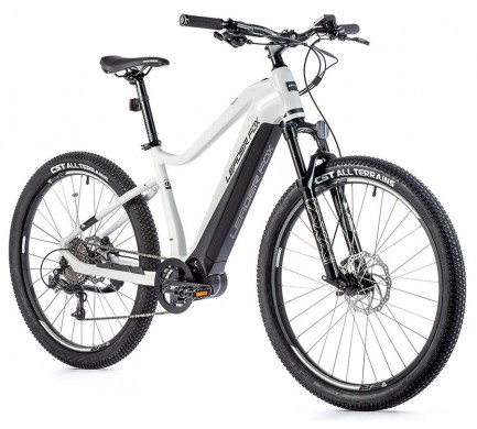 Horský elektrobicykel Leader Fox SWAN pánsky 27,5", 2023-1, 19,5", biela