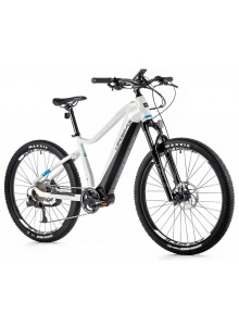 Horský elektrobicykel Leader Fox AWALON Pánsky, 27,5", 2023-1, 19,5", biela