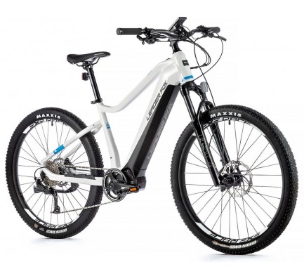 Horský elektrobicykel Leader Fox AWALON Pánsky, 27,5", 2023-1, 19,5", biela