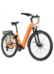 Mestský elektrobicykel Leader Fox SAGA dámsky 28", 2023-3, 18", oranžová