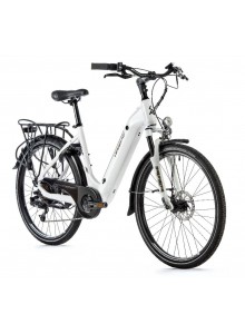 Mestský elektrobicykel Leader Fox LOTUS dámsky, 2023-2, 18", biela