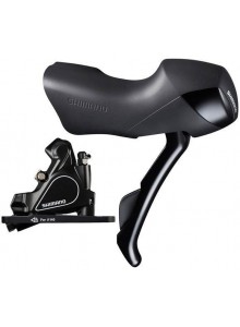 Shimano ST-RS405 / BR-RS405 levá řadící a brzdová páka a třmen 160 mm FM, 1800 mm     KRS405JLF6SX100