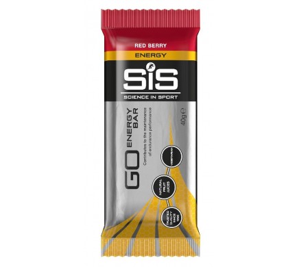 SIS tyčinka GO Energy Bar Mini 40g red berry