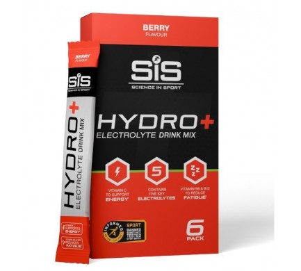 SIS Hydro + pack of 6 sacharid.nápoj berry