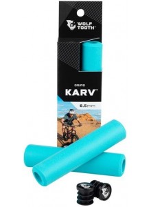 Gripy WOLF TOOTH Karv Grips 6,5 mm teal (svetlo modrá)