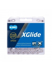 Řetěz KMC X-Glide Cues X EPT 9-11sp silver 126 člá