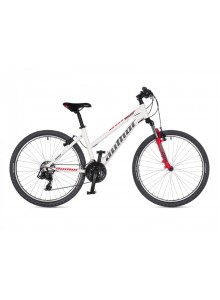 Dámsky MTB bicykel Author Unica 26" 2021 18" biela/červená/strieborná