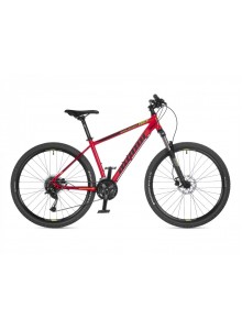 MTB XC bicykel Author Solution 27,5" 2021 19" červená/čierna/limeta
