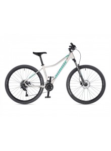 Dámsky MTB bicykel Author Pegas ASL 27,5" 2021 18" biela/strieborná/zelená
