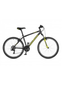 MTB XC bicykel Author Outset 26" 2023 17" sivá-matná/limeta