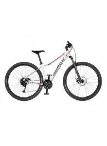 Dámsky MTB bicykel Author Solution 29" ASL 2023 16" biela/strieborná/červená