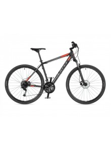 Krosový bicykel Author Grand 2023 20" čierna-matná/oranžová