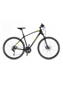 Krosový bicykel Author Synergy 2023 22" karbón/limeta/zelená/čierna