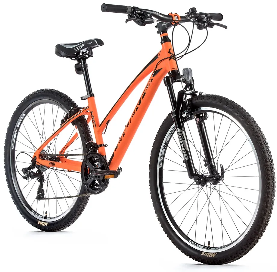 Horský bicykel Leader Fox MXC dámsky 2022-3 14" NEÓNOVÁ ORANŽOVÁ