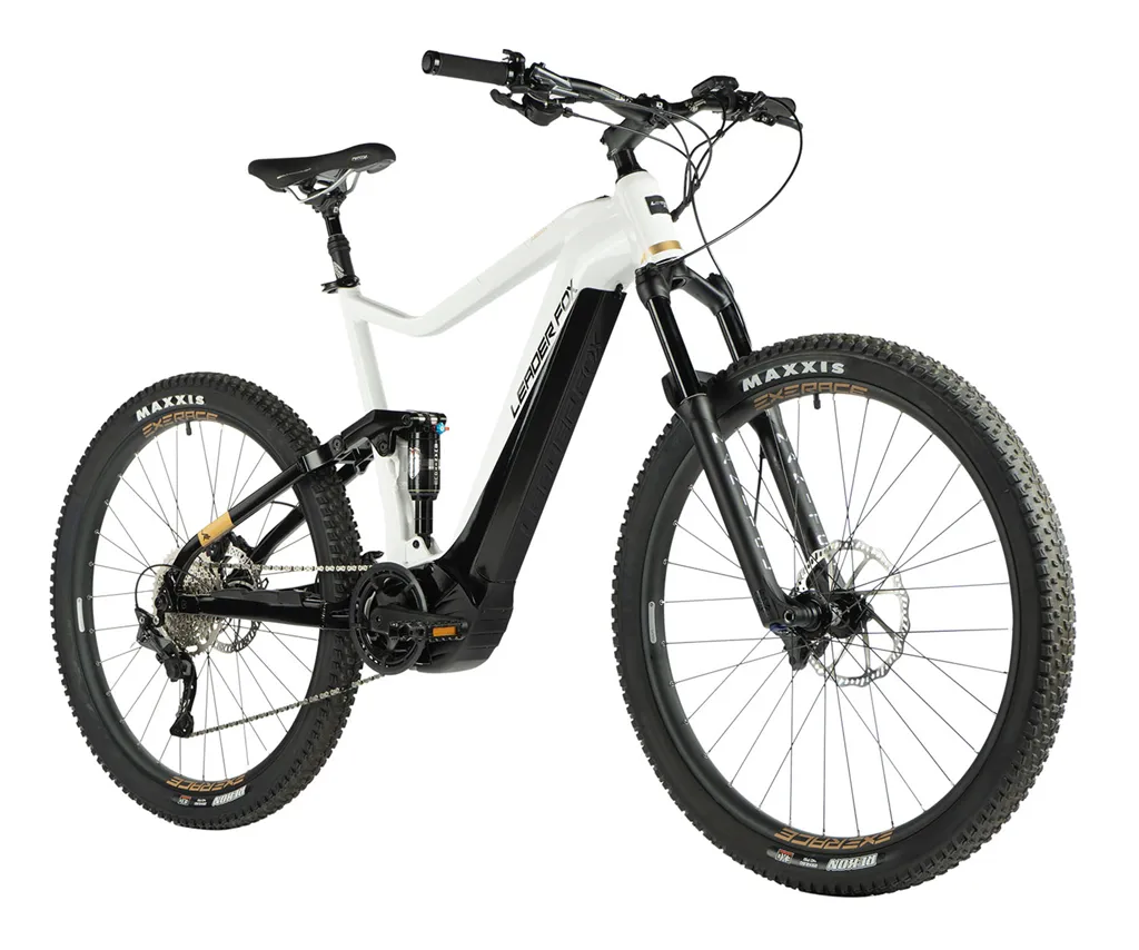 E-BIKE ARRAN FULL SUSP. 29", 21,5"-1, WHITE SHINY (PANASONIC) KOLA NA PRODEJ