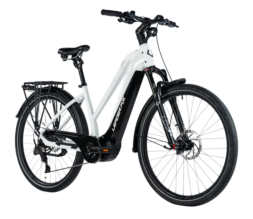 E-BIKE SABA LADY 29",20"-2, WHITE SHINY (PANASONIC) KOLA NA PRODEJ